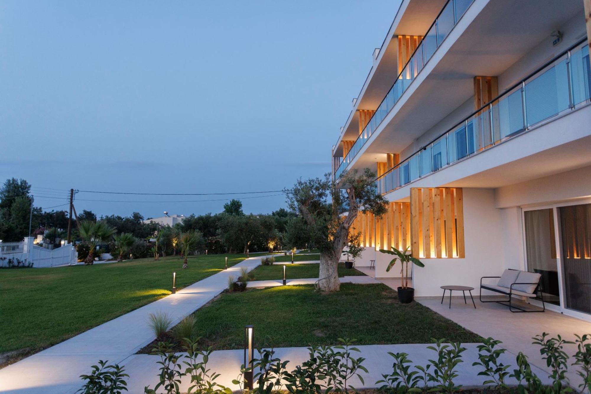 Asterias Premium Holiday Apartments Pefkochori Exterior photo
