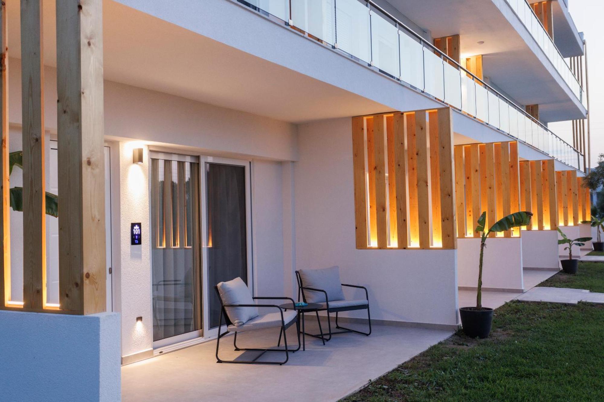 Asterias Premium Holiday Apartments Pefkochori Exterior photo